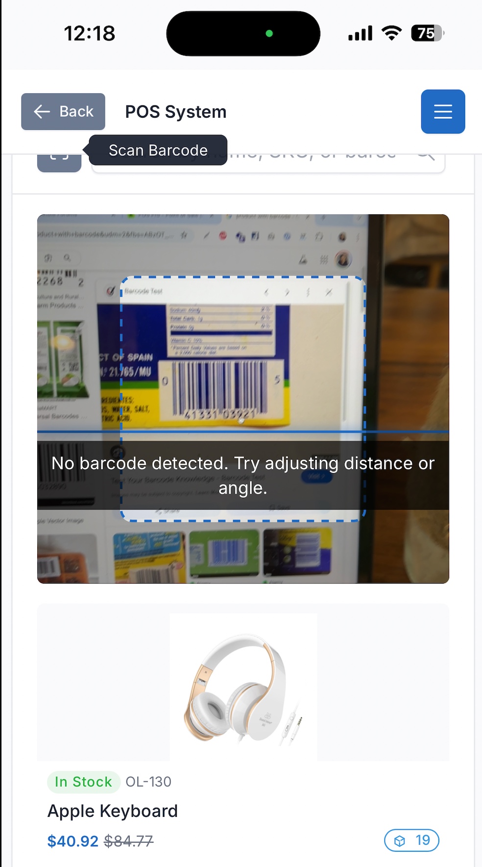 Barcode Scanner