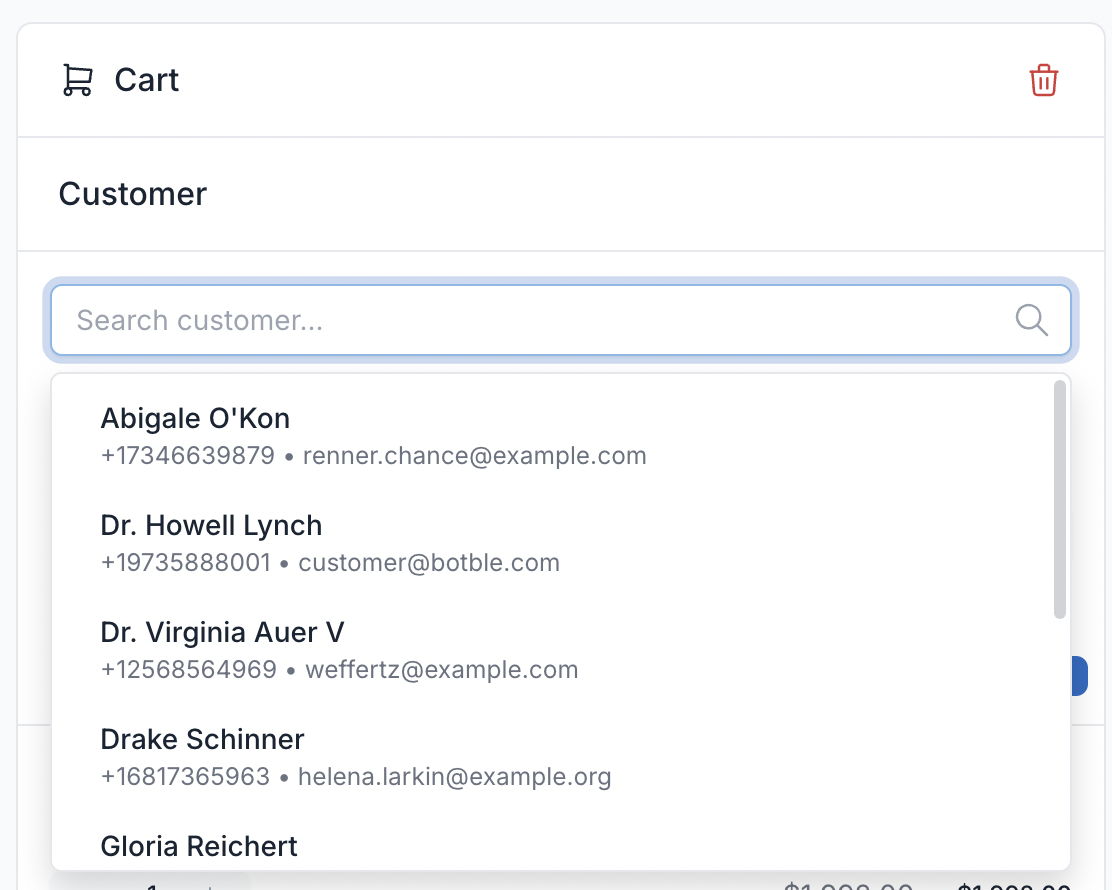 Customer Management
