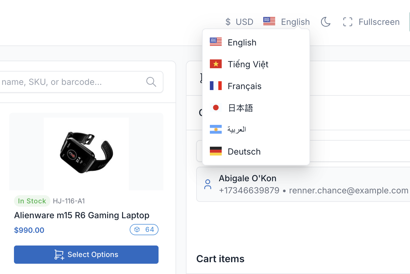 Multi-language Support