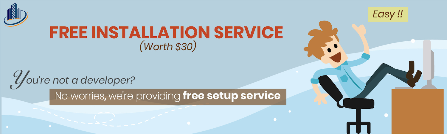 Free installation service