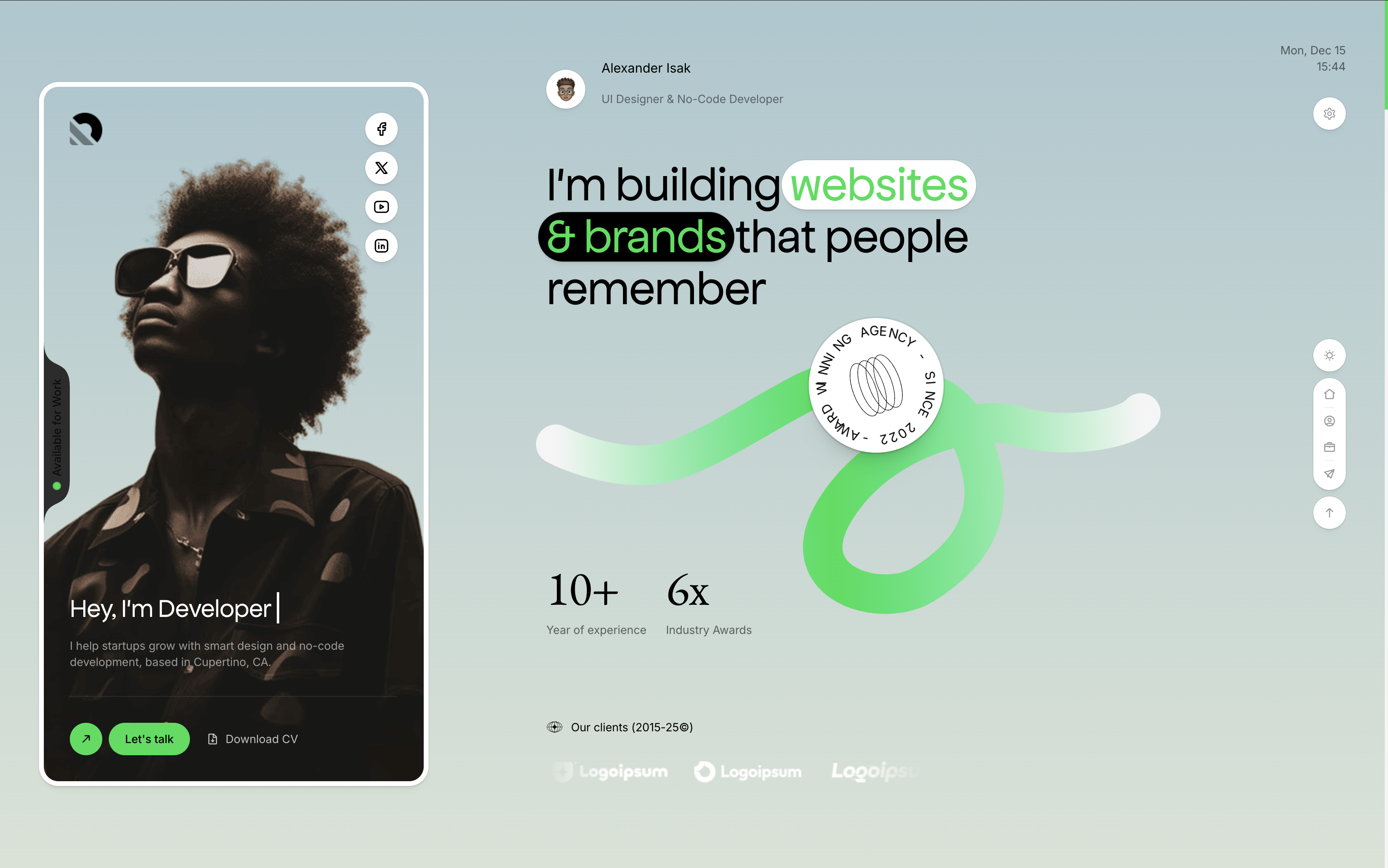 Hero Section Style 2